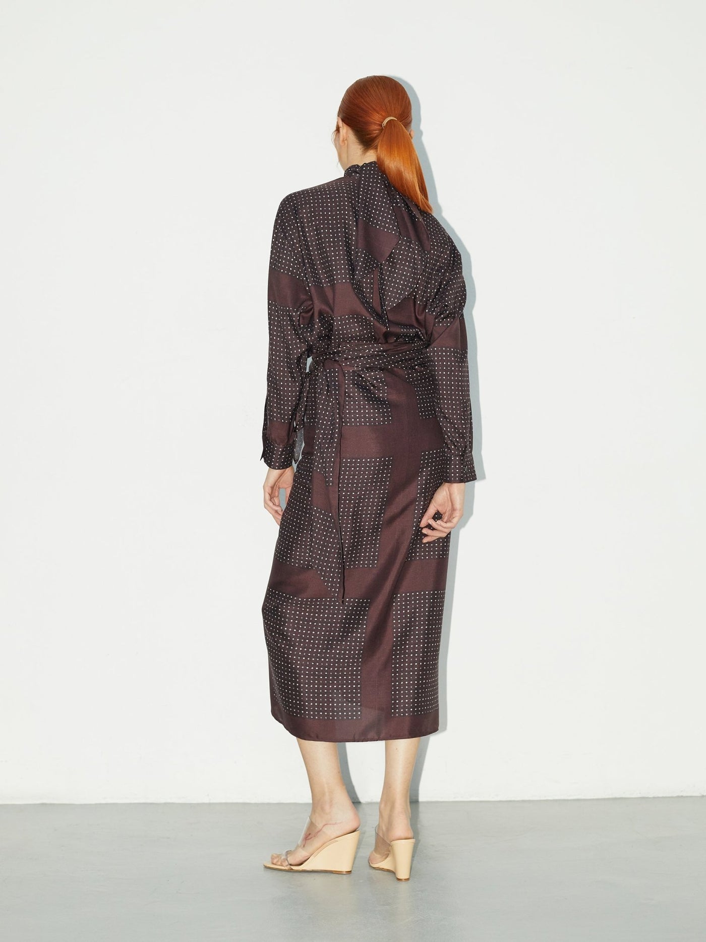 Jupe Séquence | 2 - in - 1 Silk - Wool Wrap Skirt & Dress - VANHERÈEN