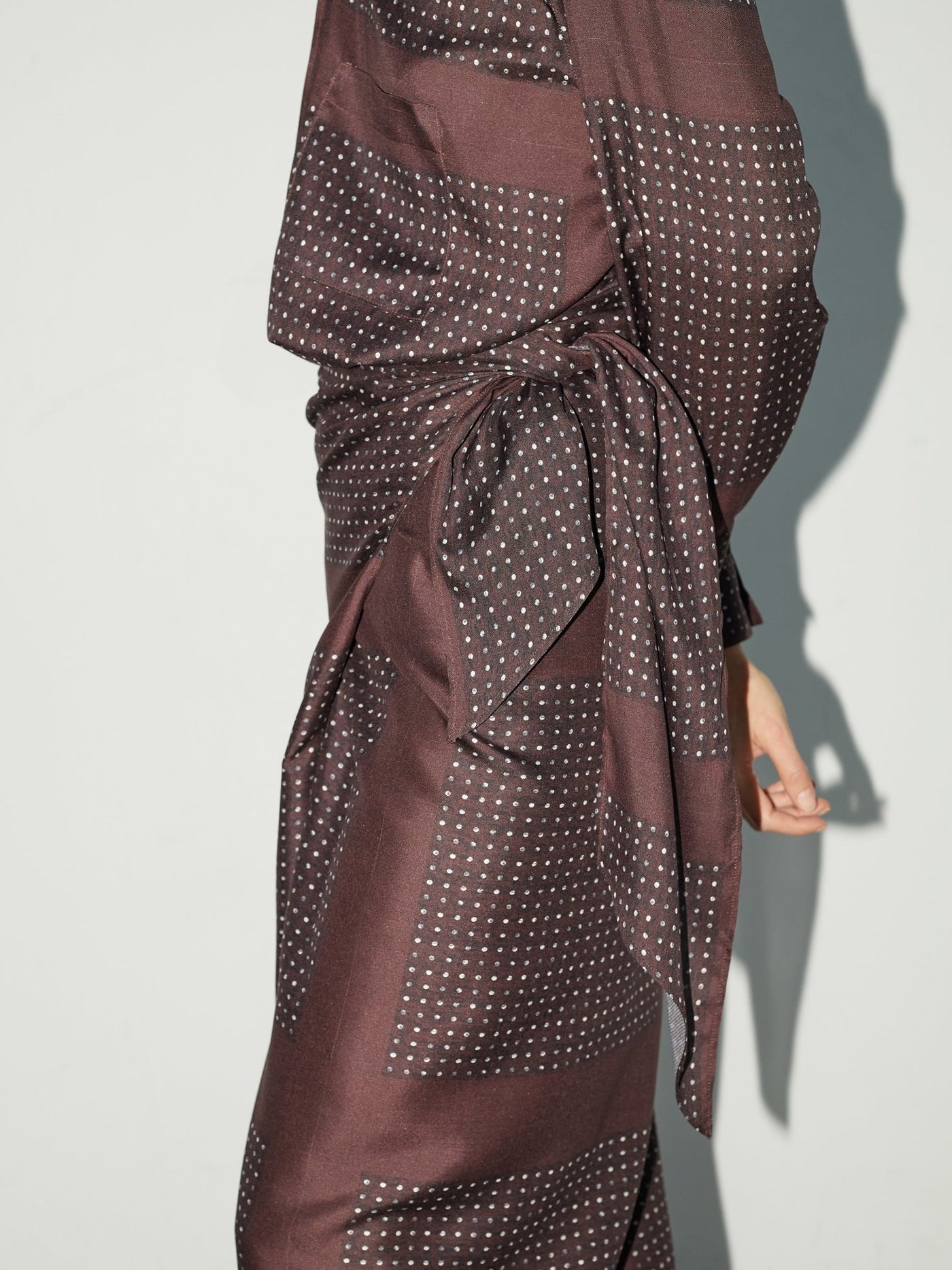Jupe Séquence | 2 - in - 1 Silk - Wool Wrap Skirt & Dress - VANHERÈEN