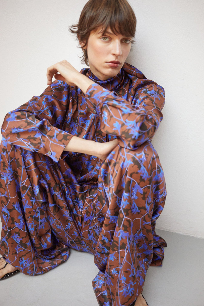 Linèa Drapè | Eco - Viscose Wide - Leg Trousers - VANHERÈEN