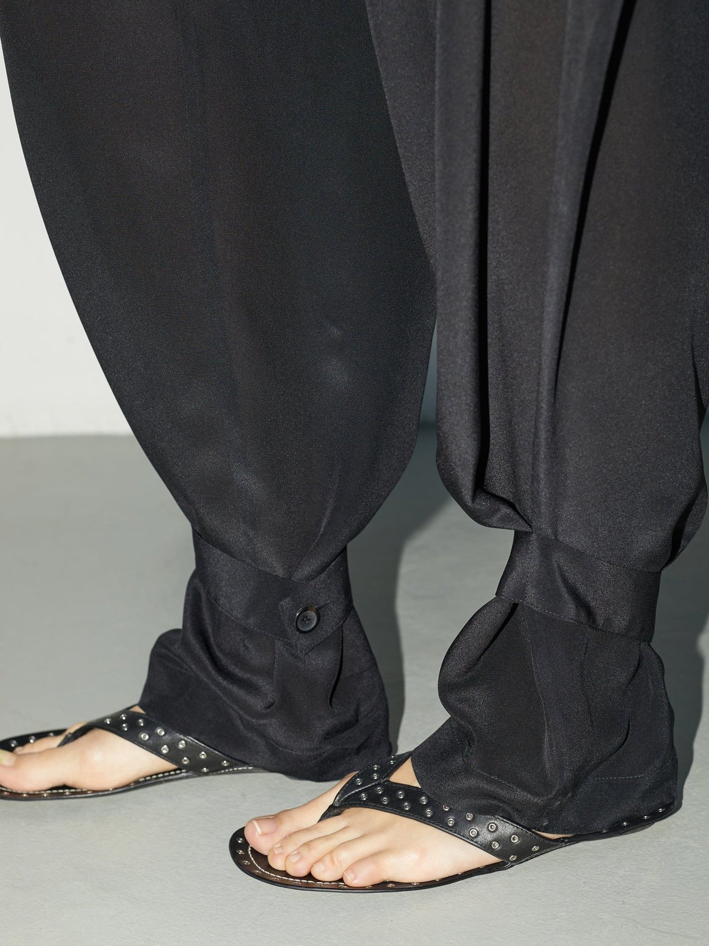 Pantalon Volute | Transformable Silk Trousers - VANHERÈEN