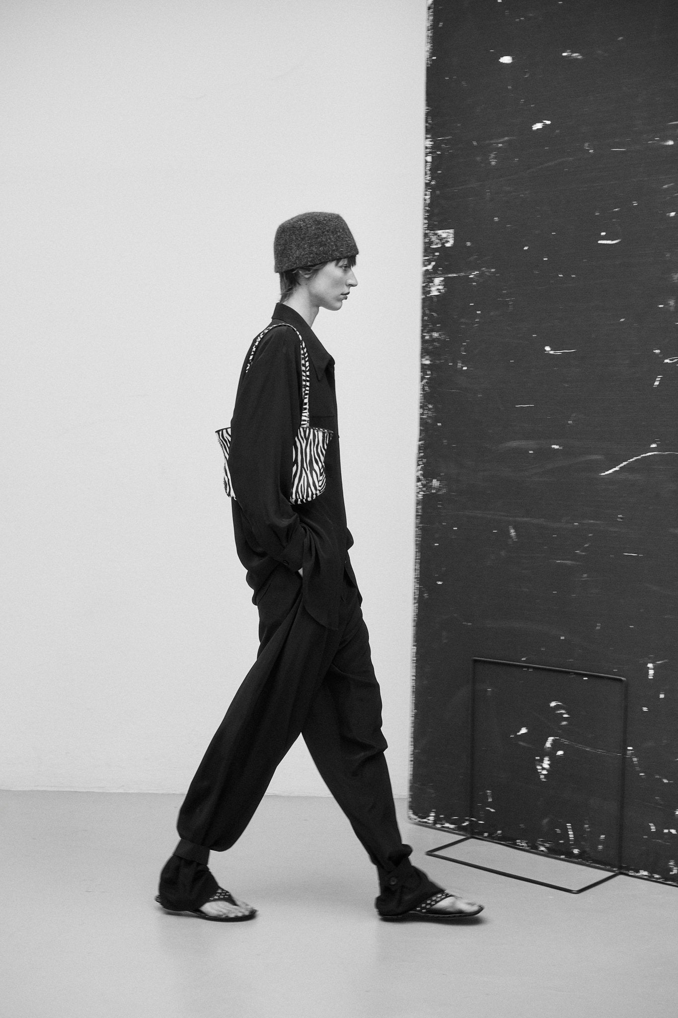 Pantalon Volute | Transformable Silk Trousers - VANHERÈEN